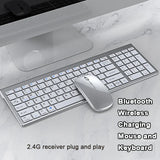 Bluetooth 5.0 & 2.4G Wireless Keyboard and Mouse