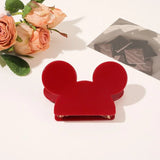 Cartoon Mickey Acetate Hair Claw for Women Girls