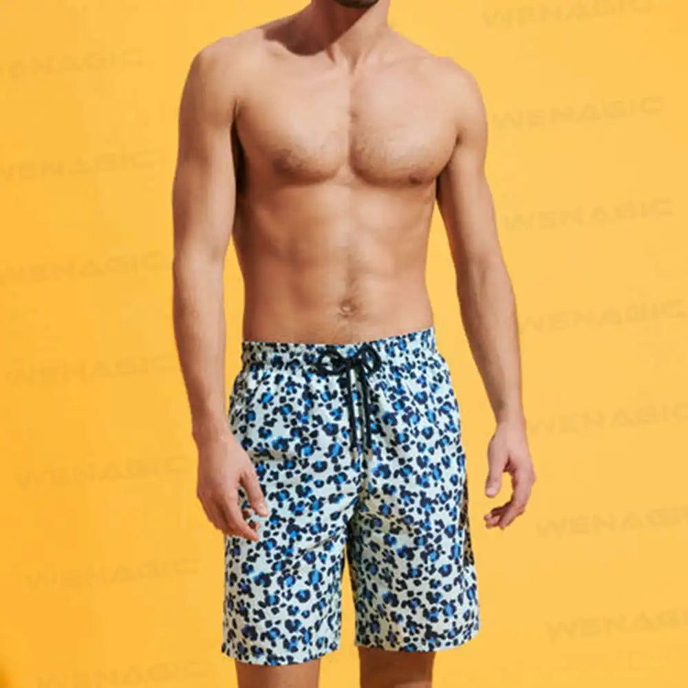 New Summer Men Swimwear Swim Trunks Beach Board