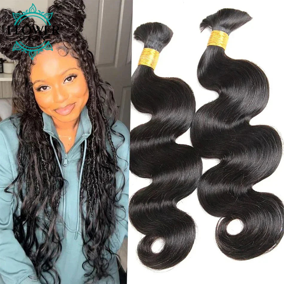 Body Wave Bulk Hair for Braiding Human Hair