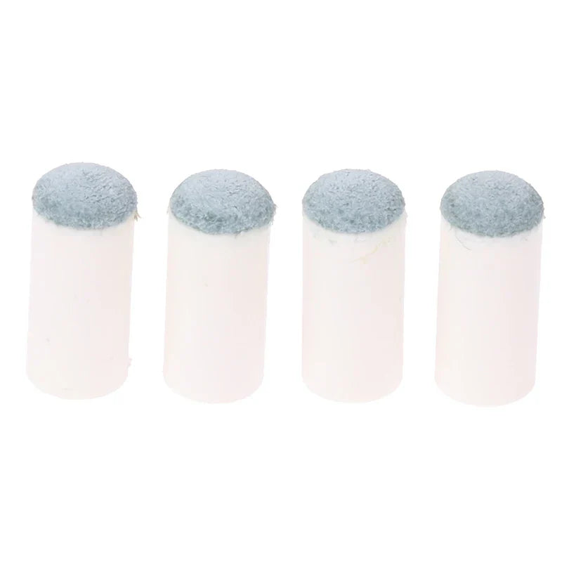 10pcs 10mm Slipon Billiards Cue Tips Protector Pool