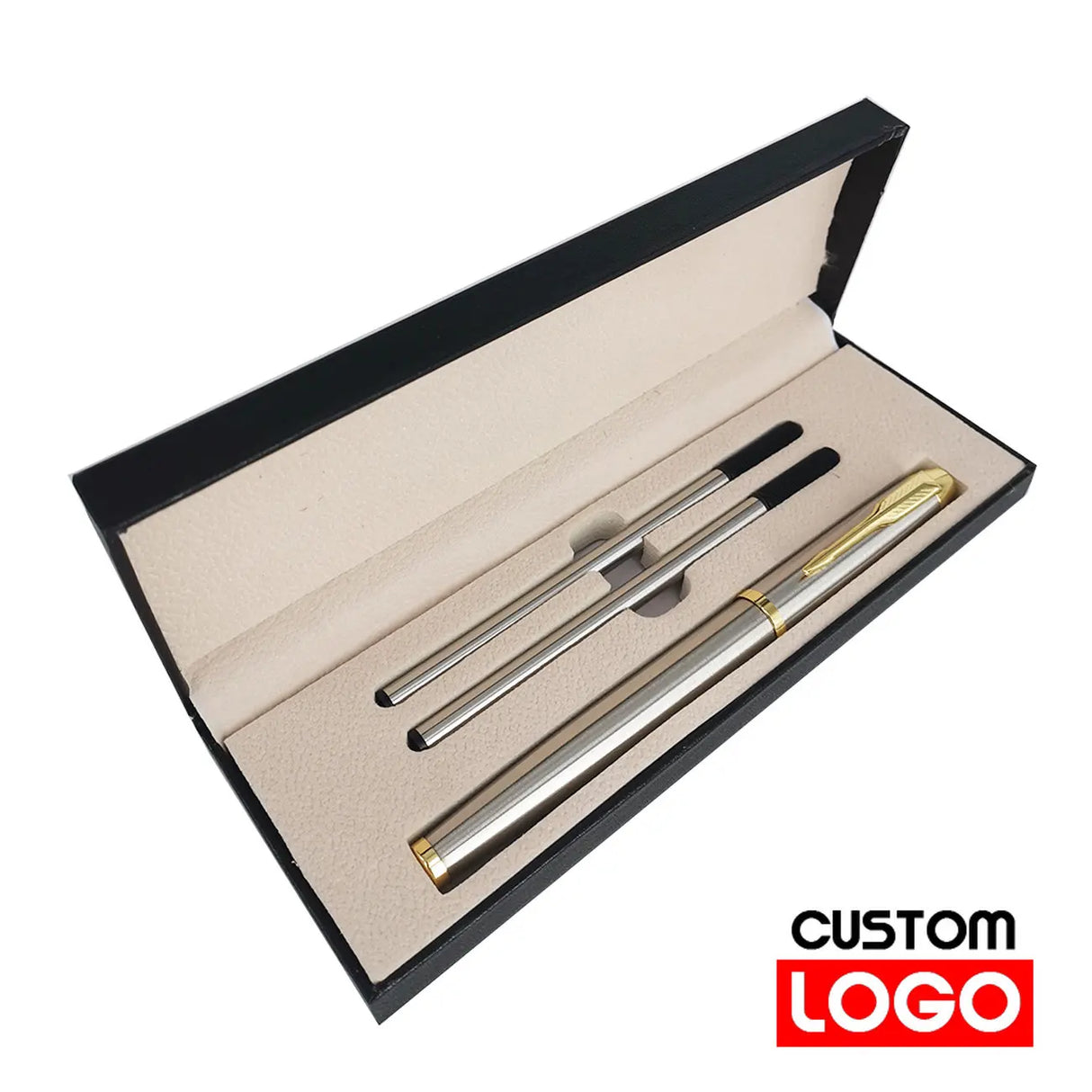 Luxury Metal Gel Pens In Gift Box Custom