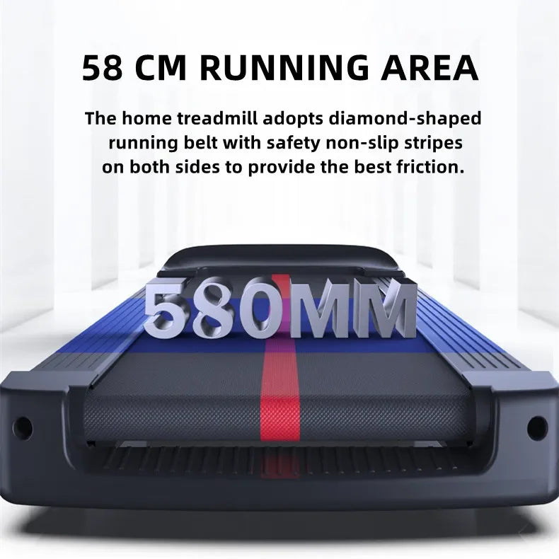 Treadmill Home Use 2.5 HP Silent Motor Foldable