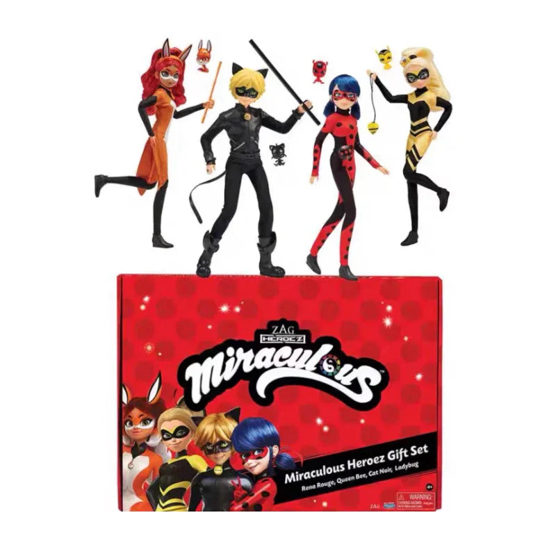 Miraculous 28cm Anime Figure Ladybug Marinette Rena Rouge