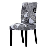 Printed Chair Cover Elastic Seat Chair Covers Removable