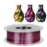Tricolor 3D Printer Filament Silk PLA 3 Color