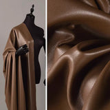 Protein Leather Fabric Soft Slightly Elastic  Leather