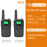 2/4/6 PCS ABBREE Walkie Talkie PMR/FRS UHF Mini