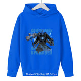 Kids Game Skibidi Toilet Hoodie Boys Game SpeakerMan