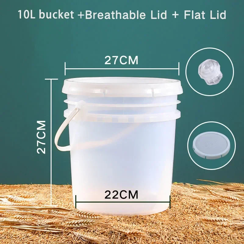 & Bucket For Brewing Barware Container With Fermentation