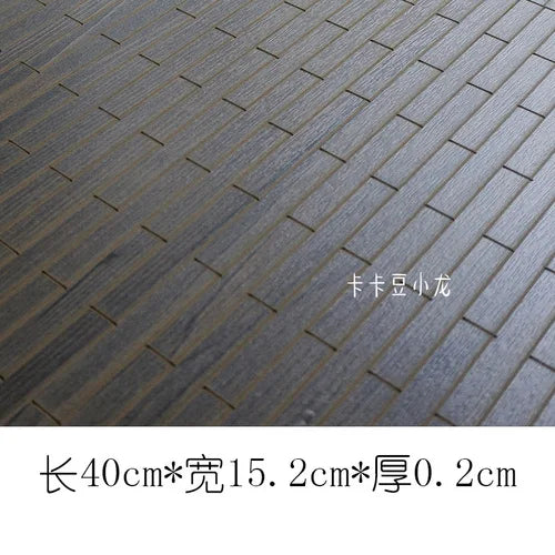 1/6 1/12 Dollhouse Wood Floor PVC Imitation Wood