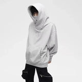 Autumn Ninja Streetwear Turtleneck Hoodies For Men Letter