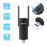 USB Wifi Adapter 1300Mbps RTL8812BU/CU Dual Band For