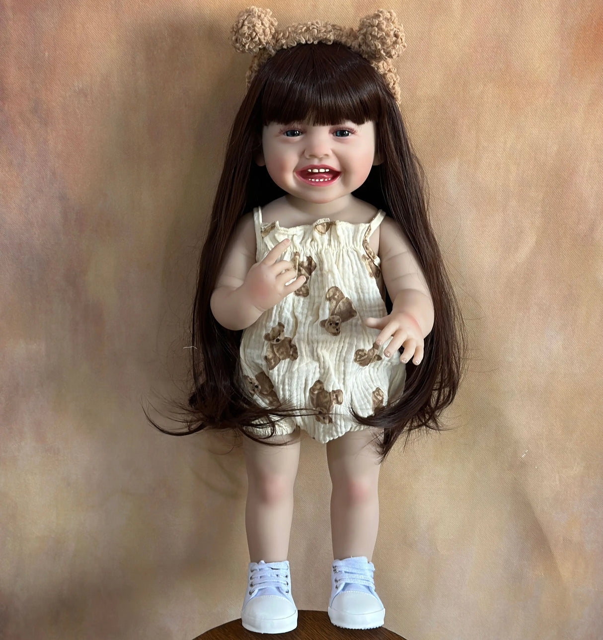 BZDOLL 55CM 22Inch Can Stand Reborn Baby Lifelike