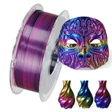 Tri-Color 3D Printer Filament PLA Silk Tricolor for