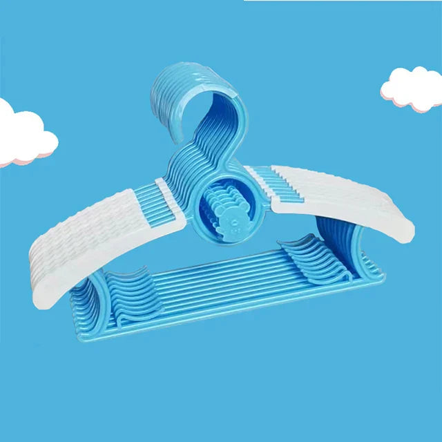 UNTIOR Non-slip Baby Clothes Hanger Adjustable Storage Hangers