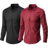 Men's Elastic Spring And Autumn New long Sleeve