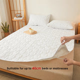 Waterproof Mattress Protector - Breathable Noiseless Mattress Cover