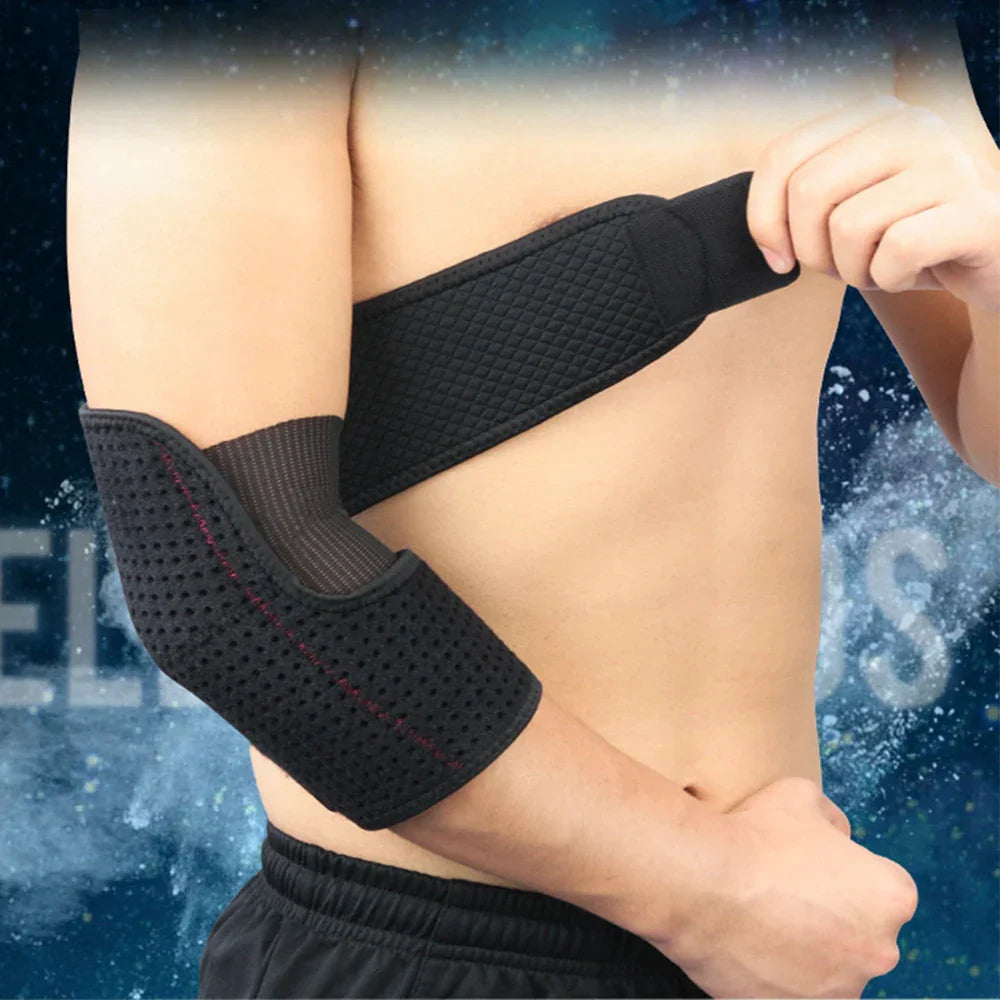 1PCS Sports Elbow Bandage Breathable Elbow Pads Basketball