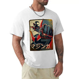 men cotton tshirt black t-shirt Mazinger Z T-Shirt