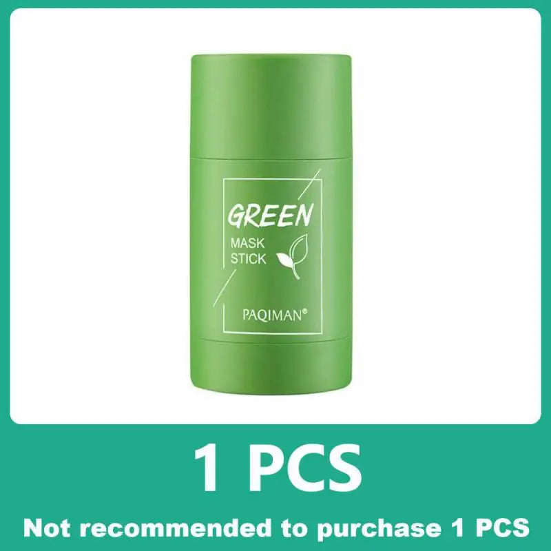 1/2/3/6Pcs Cleansing Green Stick Green Tea Mask Purifying