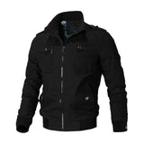 Bomber Jacket Men Casual Windbreaker Jacket Coat Men