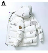 Men's autumn and winter jacket white duck down