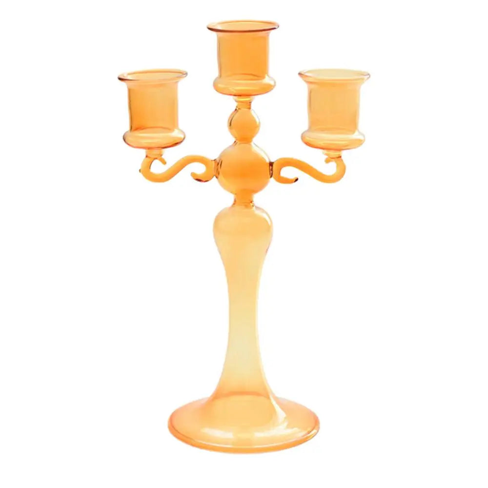 3 Heads Candle Holders Candlestick for Home Decoration