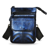 Original Leather Male Casual Design Mini Shoulder Messenger