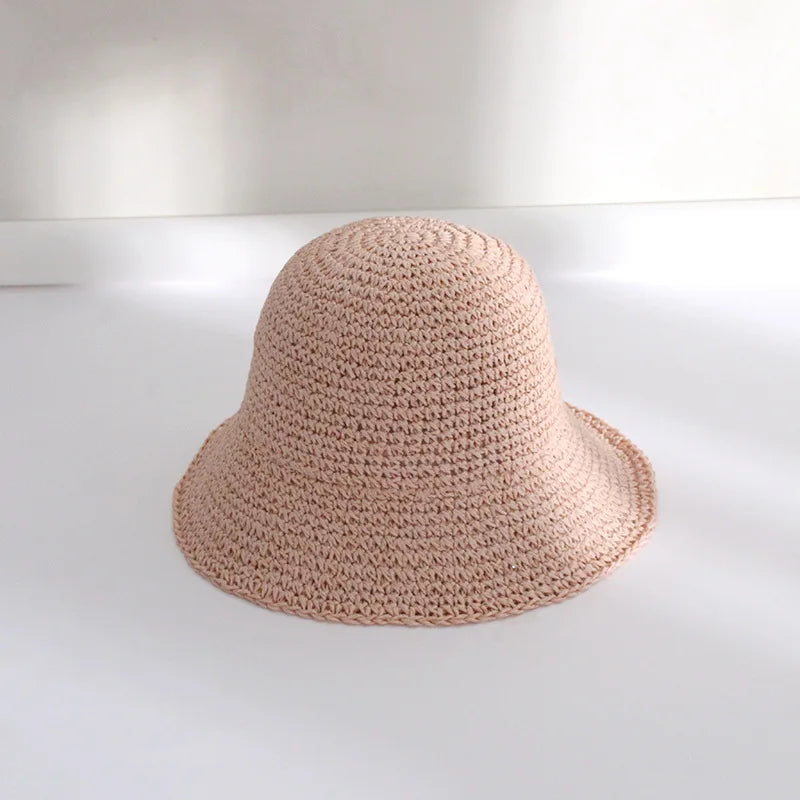 Korean Version Of Women Straw Hat Summer Breathable