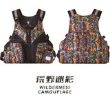 Neoprene Fishing Life Jacket For Adult Survival Swimsuit