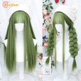 MEIFAN Long Lolita Ombre Harajuku Wig With Bang