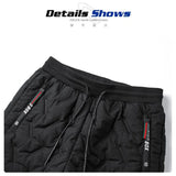 2023 Winter Lambswool Warm Pants Thicken Men Loose