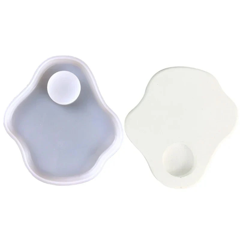 DIY Irregular Shaped Candlestick Silicone Mold 13 Holes