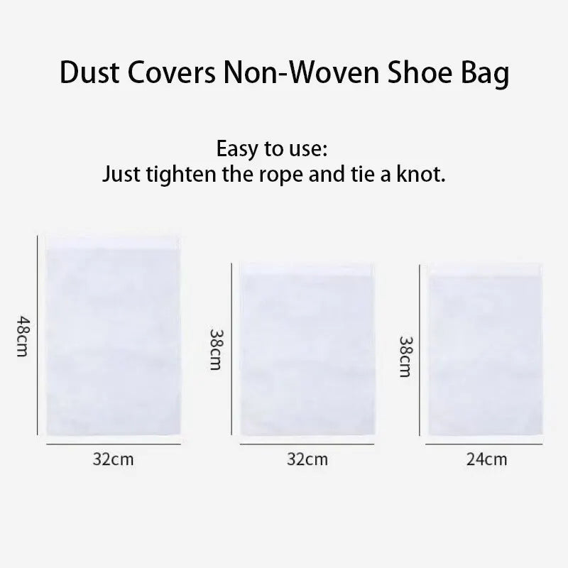 10pcs20pcs Shoes Storage Bag Closet Organizer Non Woven