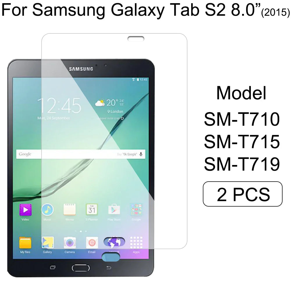 Tablet Tempered glass film For Samsung Galaxy Tab
