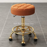 Barber Comfortable Hairdressing Chairs Gold Beauty Chair Furniture