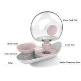 2.8 L Pet Automatic Feeder Large Drinking Bowl