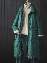 SEDUTMO Winter Fashion Long Duck Down Jackets Women