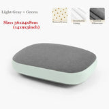 JFLEGAL Latex Pillow Natural Rubber Odorless Neck Pillow