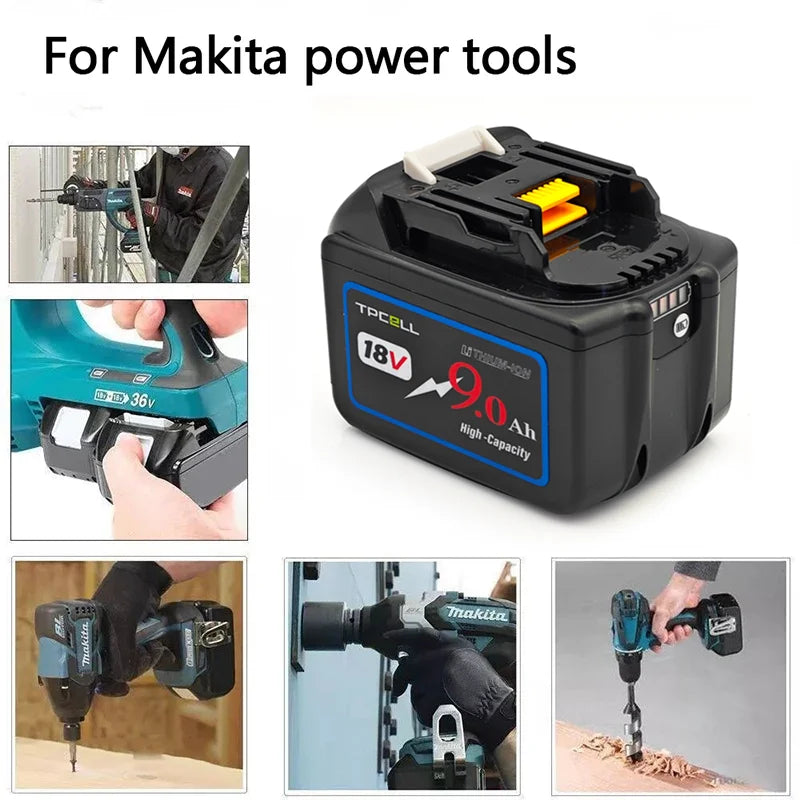 BL1860 6AH For Makita 18V Battery Power Tools