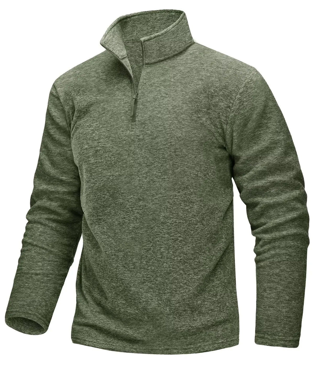 TACVASEN 1/4 Zipper Collar Spring Fleece Sweaters Mens