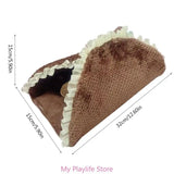 Hamster Sleeping Bed Toy Small Animal Pet Hideaway