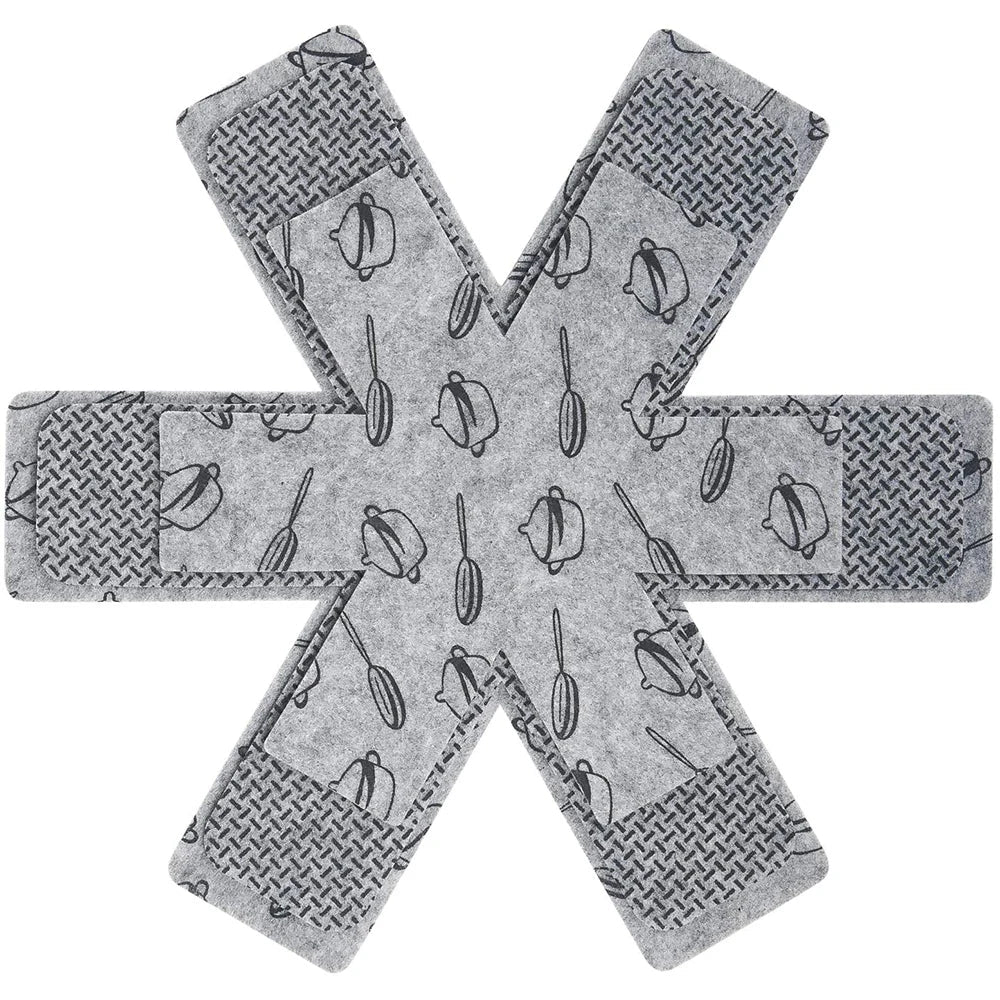 15Pcs Pot Coasters Pan Pot Protector Non-Slip Pan