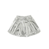 Children silver stage hip hop girl dance costume