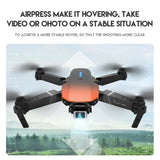 New Orange E525 E88 Pro Mini Drone 4K
