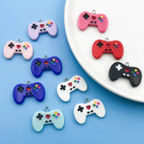 Randomly 610Pcs Colorful Resin Game Controller Charms Pendants