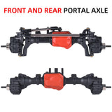 AUSTARHOBBY Metal Front Rear Portal Axles RC Traxxas