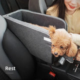 Car Central Dog Car Seat Bed Portable Dog