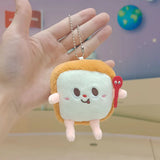 12cm Kawaii Food Bread Hamburger Hot Dog French